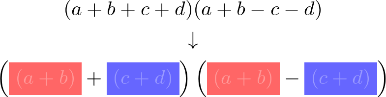 置き換え無しで計算するときの脳内イメージ